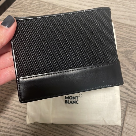 Montblanc Nightflight Wallet 4cc with Moneyclip - Picture 5 of 8